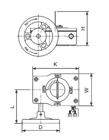 FM認(rèn)證WEFLO 偉隆蝶閥信號驅(qū)動裝置S2000-40